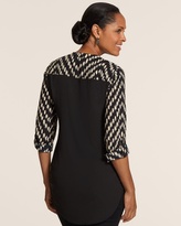 Thumbnail for your product : Chico's Zig Zag Geo Campbell II Top
