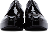 Thumbnail for your product : Jil Sander Black Patent Leather Platform Derby Shoes