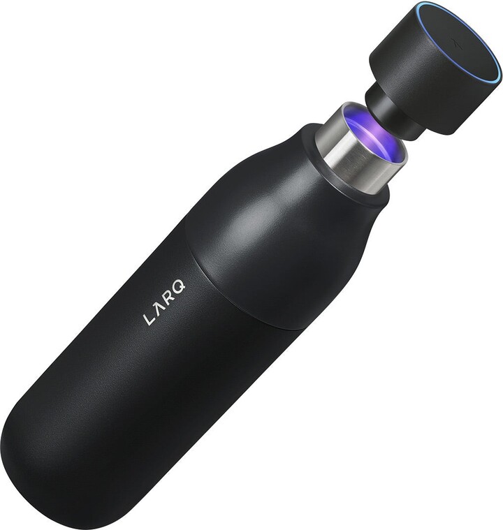 LARQ 25 oz. PureVis Bottle Obsidian Black