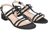 Thumbnail for your product : Bibi Lou Black Leather Sandals