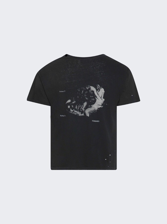 Enfants Riches Deprimes Dans Le Pendaison Tee Antique Black