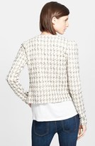 Thumbnail for your product : Mcginn 'Tania' Embellished Houndstooth Tweed Jacket