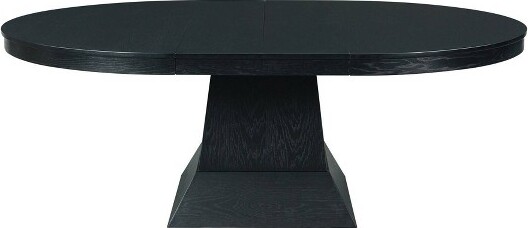 Picket House Furnishings MaraOvalExtendableDiningTableDarkOak-PicketHouseFurnishings:ModernPedestalSeatsUpto82Leaves