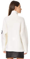 Thumbnail for your product : Courreges Zip Neck Sweater
