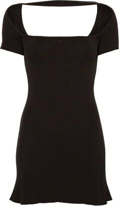 ワンピース Courreges Black Polyester Mini Dress Courreges Black Polyester Mini Dress - ShopStyle