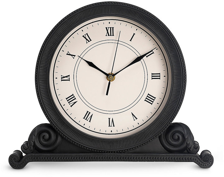 Marks and Spencer Large Scroll Mantel Clock ShopStyle Home