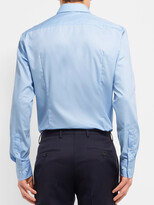 Thumbnail for your product : HUGO BOSS Blue Jenno Slim-Fit Cotton Oxford Shirt