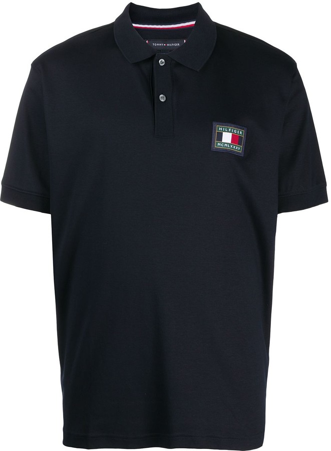 Tommy Hilfiger Embroidered Logo Polo Shirt - ShopStyle