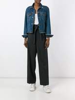Thumbnail for your product : Helmut Lang pinstripe paper bag pants