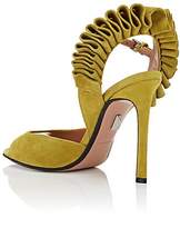 Thumbnail for your product : SAMUELE FAILLI Women's Alexandra Suede Sandals - Olive