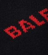 Thumbnail for your product : Balenciaga Logo intarsia wool-blend sweater