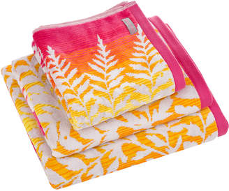 Clarissa Hulse Filix Towel - Coral - Hand Towel