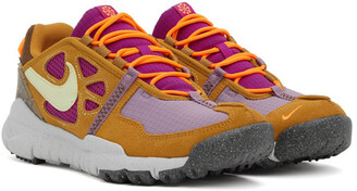 Nike Tan & Purple Free Terra Vista Sneakers