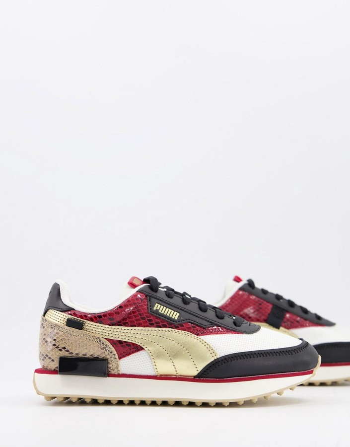 puma future rider leopard