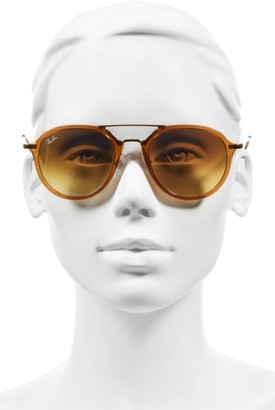 Ray-Ban Women's Youngster 53Mm Aviator Sunglasses - Fuchsia