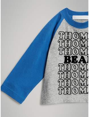 Burberry Thomas Bear Raglan-sleeve Cotton Top