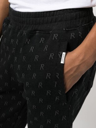 Represent Intarsia-Knit Initial Track Pants