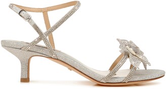 Badgley Mischka Gianna Crystal Embellished Strappy Sandal