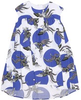 Thumbnail for your product : Kenzo Kids Printed cotton-poplin dress