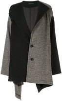 Thumbnail for your product : Y's V-neck block colour coat