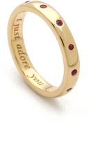 Thumbnail for your product : Monica Rich Kosann I Just Adore You Ruby Ring Charm