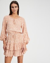 Thumbnail for your product : Kivari - Women's Orange Mini Dresses - Jelena Mini Dress - Size 12 at The Iconic
