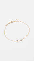 Thumbnail for your product : Chicco Zoe 14k Gold Luck Bracelet