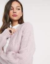 Thumbnail for your product : Wild Flower cable knit oversized cardigan