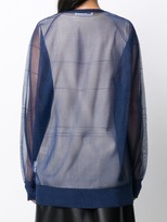 Thumbnail for your product : Toga V-neck sheer sweater