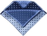 Thumbnail for your product : Jos. A. Bank Four Color Dot Solid Pocket Square- Navy