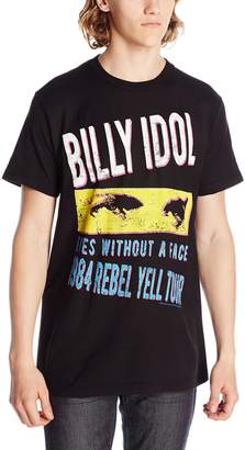 Impact Men's Billy Idol Rebel Yell Tour 1984 Double Sided T-Shirt