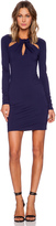 Thumbnail for your product : Halston Twist Front Mini Dress