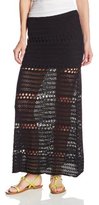 Thumbnail for your product : Roxy Juniors Solimarsun Crochet Maxi Skirt
