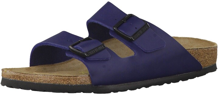 Birkenstock Schuhe Arizona Birko-Flor Schmal Blue (051753) 39 Blau -  ShopStyle Sandals & Slides