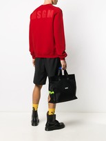 Thumbnail for your product : MSGM Logo Cotton Sweatshirt
