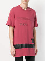 Thumbnail for your product : Julius text print T-shirt