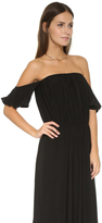 Thumbnail for your product : MISA Strapless Ruffle Maxi Dress