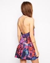 Thumbnail for your product : Finders Keepers Strange Fire Dress in Rose Print