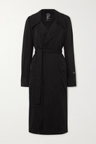 Thumbnail for your product : Rick Owens Champion Mesh Trench Coat - Black