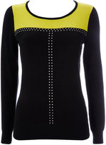 Thumbnail for your product : Wallis Studded Colour Block Jumper