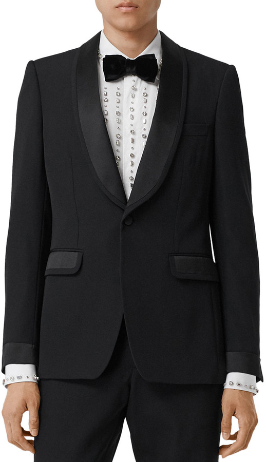 Burberry Men's ShawlCollar Tuxedo Jacket ShopStyle Suits