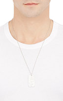 Thumbnail for your product : Jennifer Fisher MEN'S DOG TAG & OVAL-LINK CHAIN-SILVER