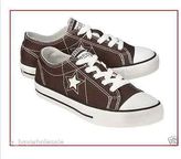 Thumbnail for your product : Converse ONE STAR Chocolate Brown low top Womens Sneaker Chuck hi all running
