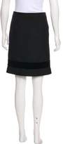 Thumbnail for your product : Balenciaga Wool Knee-Length Skirt