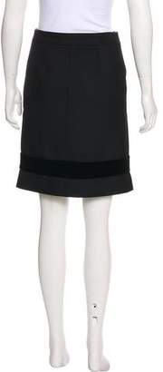Balenciaga Wool Knee-Length Skirt