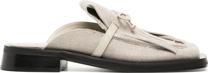 Gia Borghini GIA/RHW Rosie 40 linen mules