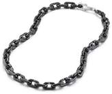 Thumbnail for your product : David Yurman Chain Link Bold Necklace with Black Titanium