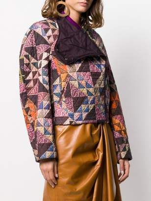 Isabel Marant patchwork quilted jacket