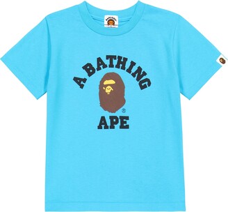 Bape Kids Logo cotton T-shirt
