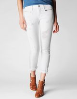 Thumbnail for your product : True Religion Victoria Moto Mid Rise Skinny Womens Jean